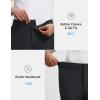 image:imagebaleaf Mens Causal Short 79 Golf Shorts Men Dress 5 Pockets Stretch Lightweight Work Athletic Short Zipper Fly FrontBlack