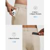 image:imagebaleaf Mens Causal Short 79 Golf Shorts Men Dress 5 Pockets Stretch Lightweight Work Athletic Short Zipper Fly FrontKhaki
