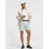 image:imagebaleaf Mens Causal Short 79 Golf Shorts Men Dress 5 Pockets Stretch Lightweight Work Athletic Short Zipper Fly FrontLight Gray