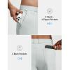 image:imagebaleaf Mens Causal Short 79 Golf Shorts Men Dress 5 Pockets Stretch Lightweight Work Athletic Short Zipper Fly FrontLight Gray