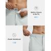image:imagebaleaf Mens Causal Short 79 Golf Shorts Men Dress 5 Pockets Stretch Lightweight Work Athletic Short Zipper Fly FrontLight Gray