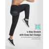 image:imagebaleaf Mens Joggers Pants with Zipper Pockets Running Pants Men Lightweight UPF50 Tapered Sweatpants Athletic Track WorkoutBlack