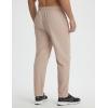 image:imagebaleaf Mens Joggers Pants with Zipper Pockets Running Pants Men Lightweight UPF50 Tapered Sweatpants Athletic Track WorkoutKhaki