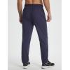 image:imagebaleaf Mens Joggers Pants with Zipper Pockets Running Pants Men Lightweight UPF50 Tapered Sweatpants Athletic Track WorkoutNavy Blue