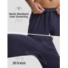 image:imagebaleaf Mens Joggers Pants with Zipper Pockets Running Pants Men Lightweight UPF50 Tapered Sweatpants Athletic Track WorkoutNavy Blue