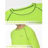 image:imagebaleaf Mens Sun Protection Shirts UV SPF UPF 50 Long Sleeve Rash Guard Fishing Running Quick Dry LightweightNeon Edge