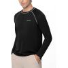 image:imagebaleaf Mens Sun Protection Shirts UV SPF UPF 50 Long Sleeve Rash Guard Fishing Running Quick Dry LightweightShadow Stone