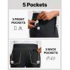 image:imagebaleaf Mens 30 32 Golf Pants Waist Elastic Stretch Lightweight Dress Pant Casual Slacks for Work Travel with 5 PocketsBlack
