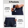 image:imagebaleaf Mens 30 32 Golf Pants Waist Elastic Stretch Lightweight Dress Pant Casual Slacks for Work Travel with 5 PocketsNavy Blue