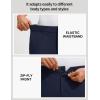 image:imagebaleaf Mens 30 32 Golf Pants Waist Elastic Stretch Lightweight Dress Pant Casual Slacks for Work Travel with 5 PocketsNavy Blue