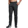 image:imagebaleaf Mens Drop Crotch PantsA02black