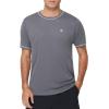 image:imagebaleaf Mens UPF 50 Sun Protection Shirts UV SPF Short Sleeve TShirts Rash Guard Quick Dry Lightweight Hiking AthleticDark Gray02