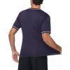 image:imagebaleaf Mens UPF 50 Sun Protection Shirts UV SPF Short Sleeve TShirts Rash Guard Quick Dry Lightweight Hiking AthleticNavy Blue02