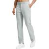 image:imagebaleaf Mens 30 32 Golf Pants Waist Elastic Stretch Lightweight Dress Pant Casual Slacks for Work Travel with 5 PocketsLight Gray