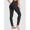 image:imagebaleaf Womens Leggings with Pockets Tummy Control Workout High Waisted Athletic 78 Ultra Soft Gym Yoga Ankle PantsBlack