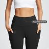 image:imagebaleaf Womens Leggings with Pockets Tummy Control Workout High Waisted Athletic 78 Ultra Soft Gym Yoga Ankle PantsBlack