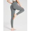 image:imagebaleaf Womens Leggings with Pockets Tummy Control Workout High Waisted Athletic 78 Ultra Soft Gym Yoga Ankle PantsGraphite Gray