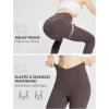 image:imagebaleaf Womens Leggings with Pockets Tummy Control Workout High Waisted Athletic 78 Ultra Soft Gym Yoga Ankle PantsSeal Brown