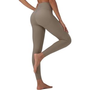 image:imagebaleaf Sweatleaf Womens High Waisted Leggings 25 Tummy Control Butt Lifting Yoga Workout Running PantsKhaki