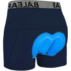 image:imagebaleaf Mens 3D Padded Bike Shorts Cycling Underwear MTB LinerNavy Blue