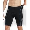 image:imagebaleaf Mens Padded Bike Shorts Cycling Road Biking Riding Bicycle Cycle Wear Pockets UPF 50 MTB Accessories TightsClassicblue