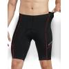 image:imagebaleaf Mens Padded Bike Shorts Cycling Road Biking Riding Bicycle Cycle Wear Pockets UPF 50 MTB Accessories TightsClassicred