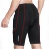 image:imagebaleaf Mens Padded Bike Shorts Cycling Road Biking Riding Bicycle Cycle Wear Pockets UPF 50 MTB Accessories TightsClassicred
