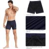 image:imagebaleaf Mens Swim Jammers Athletic Swimwear Quick Dry Compression Brief Swimsuit UPF 50 Endurance Racing TrainingNavy White