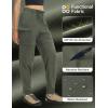 image:imagebaleaf Womens Hiking Pants 29 Convertible ZipOff Pants with 6 Pockets Lightweight Quick Dry Water Resistant UPF 50Army Green