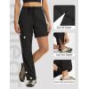 image:imagebaleaf Womens Hiking Pants 29 Convertible ZipOff Pants with 6 Pockets Lightweight Quick Dry Water Resistant UPF 50Black