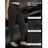 image:imagebaleaf Womens Hiking Pants 29 Convertible ZipOff Pants with 6 Pockets Lightweight Quick Dry Water Resistant UPF 50Black