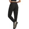 image:imagebaleaf Womens Hiking Pants 29 Convertible ZipOff Pants with 6 Pockets Lightweight Quick Dry Water Resistant UPF 50Black