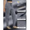 image:imagebaleaf Womens Hiking Pants 29 Convertible ZipOff Pants with 6 Pockets Lightweight Quick Dry Water Resistant UPF 50Dark Gray