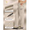image:imagebaleaf Womens Hiking Pants 29 Convertible ZipOff Pants with 6 Pockets Lightweight Quick Dry Water Resistant UPF 50Khaki