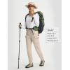 image:imagebaleaf Womens Hiking Pants 29 Convertible ZipOff Pants with 6 Pockets Lightweight Quick Dry Water Resistant UPF 50Khaki