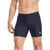 image:imagebaleaf Mens Swim Jammers Athletic Swimwear Quick Dry Compression Brief Swimsuit UPF 50 Endurance Racing TrainingNavy White