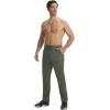 image:imagebaleaf Mens Hiking Pants Lightweight Quick Dry Sweatpants Water Resistant Cargo Pants with 6 Pockets Fishing Work TravelArmy Green