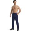 image:imagebaleaf Mens Hiking Pants Lightweight Quick Dry Sweatpants Water Resistant Cargo Pants with 6 Pockets Fishing Work TravelNavy Blue