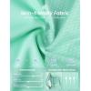image:imagebaleaf Womens Sun Shirts UPF 50 UV Shirt Mesh Back Lightweight Long Sleeve Tops Breathable SPF Hoodie for HikingLight Green