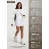 image:imagebaleaf Womens UPF 50 Long Sleeve Sun Shirts Crop Rash Guard UV Workout Tops SPF Slim Fit Lightweight Athletic HikingWhite