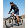 image:imagebaleaf Mens 4D Padded Bike Shorts Cycling Zipper Pockets Biking Bicycle Mountain Riding Biker Cycle UPF 50Dark Blue