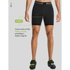image:imagebaleaf Mens 5D Padded Bike Underwear Cycling Shorts Anti Slip Mountain Biking Riding Bicycle MTB Gear LinerBlack