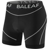 image:imagebaleaf Mens 5D Padded Bike Underwear Cycling Shorts Anti Slip Mountain Biking Riding Bicycle MTB Gear LinerBlackGrey