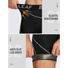 image:imagebaleaf Mens 5D Padded Bike Underwear Cycling Shorts Anti Slip Mountain Biking Riding Bicycle MTB Gear LinerBlackGrey