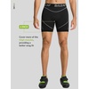 image:imagebaleaf Mens 5D Padded Bike Underwear Cycling Shorts Anti Slip Mountain Biking Riding Bicycle MTB Gear LinerBlackGrey