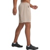 image:imagebaleaf Mens Bike Shorts Mountain 4D Padded Loosefit MTB Cycling Riding Bicycle Biker Short Zipper Pockets Khaki XL