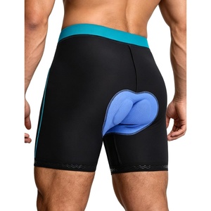 image:imagebaleaf Mens 4D Padded Bike Short AntiSlip Leg Grips Cycling Underwear MTB Liner Bicycle Biking RidingBlackBlue