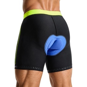 image:imagebaleaf Mens 4D Padded Bike Short AntiSlip Leg Grips Cycling Underwear MTB Liner Bicycle Biking RidingBlackGreen