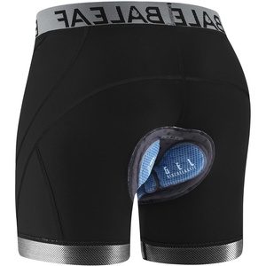 image:imagebaleaf Mens 5D Padded Bike Underwear Cycling Shorts Anti Slip Mountain Biking Riding Bicycle MTB Gear LinerBlack
