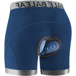 image:imagebaleaf Mens 5D Padded Bike Underwear Cycling Shorts Anti Slip Mountain Biking Riding Bicycle MTB Gear LinerNavy Blue